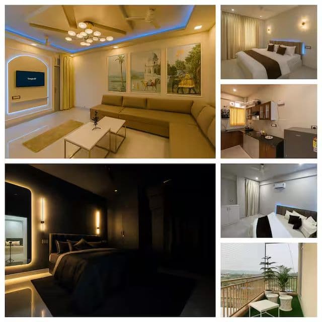 O2 stay 02 | luxury 3 BHK Flat | mountain view — photo 2
